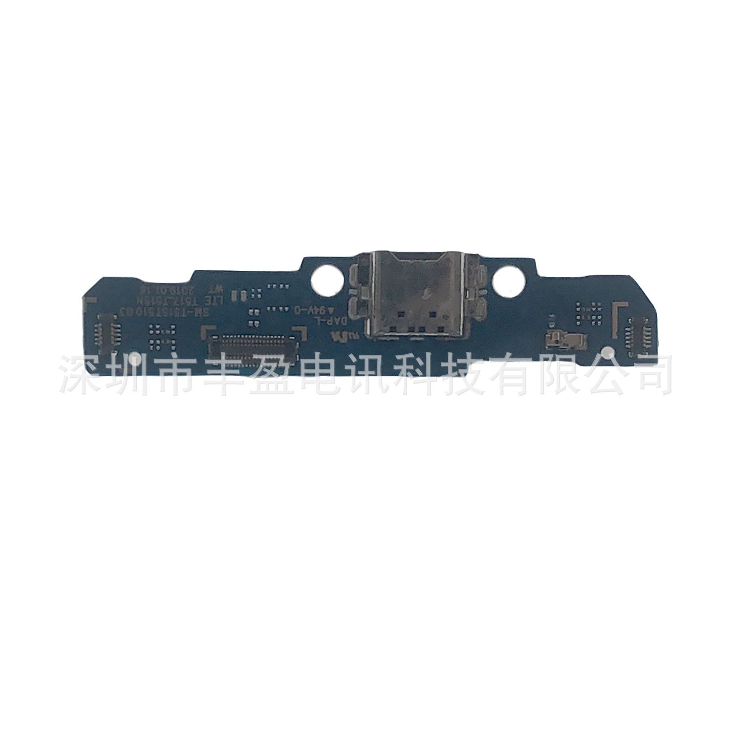 Applicable to Samsung Tab A 10.1" 2019 T510 T515 tail plug ribbon cable small board charging USB interface details Picture