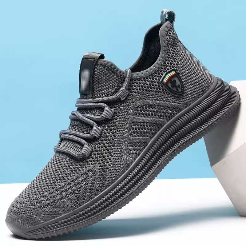 2025 Summer men's sports shoes, breathable casual shoes, Korean version men's running shoes, popular shoes, men's foreign trade wholesale Specification drawing