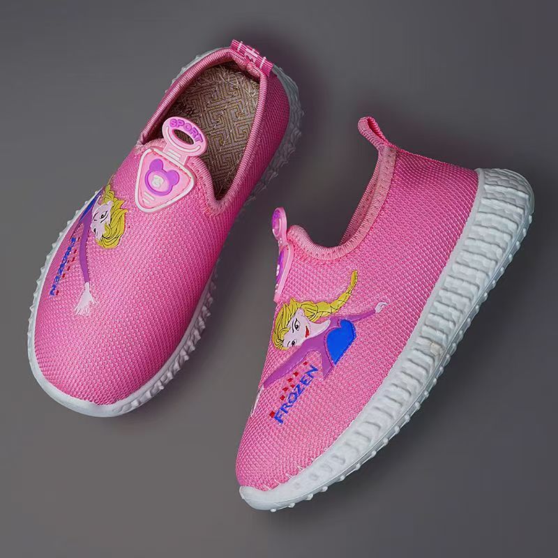 2024 New children's shoes: thick-soled durable sports shoes for boys and girls, soft-soled anti-slip shoes, and children's casual board shoes details Picture