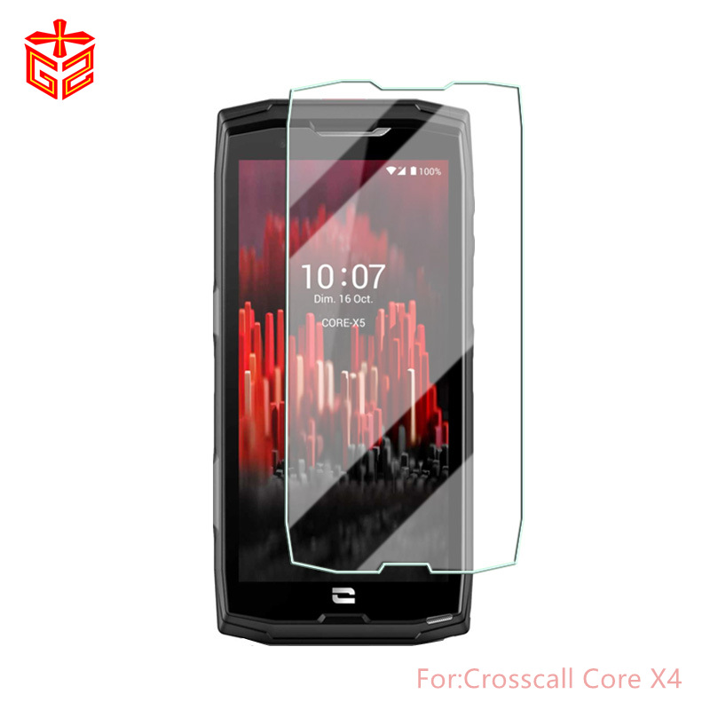 Applicable to Crosscall Core X4 mobile phone tempered glass protective film arc-edge French mobile phone cross-border accessories full figure