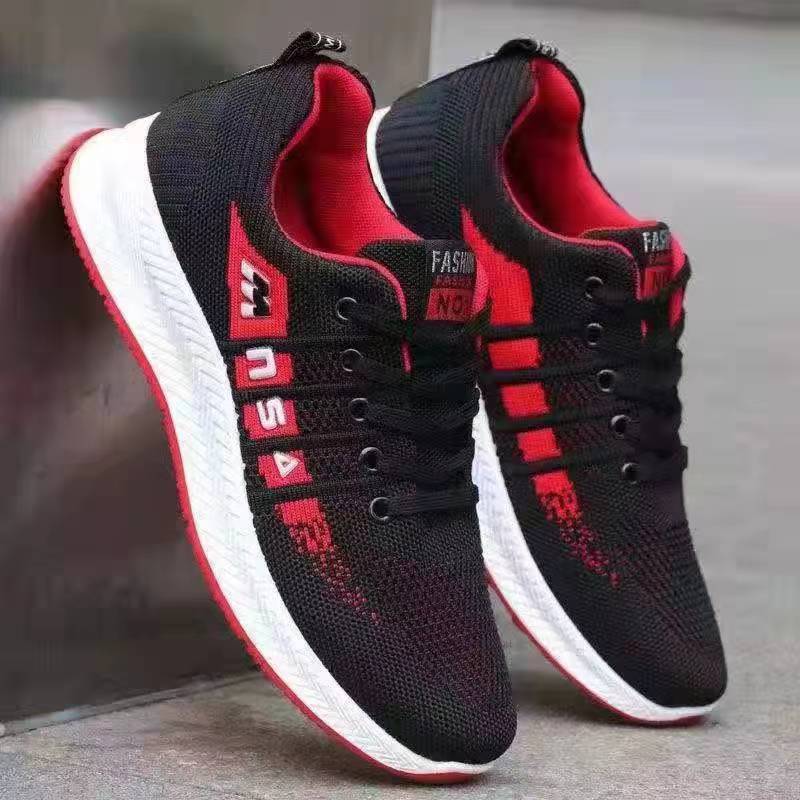 2025 New style men's casual shoes, low-top breathable, trendy and fashionable single shoes for sports and running, cross-border trade details Picture