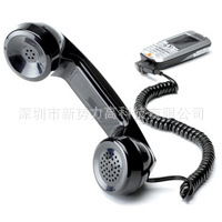 Factory direct sales, creative gifts in stock, universal microphones, retro mobile phone earphones, wired external earphone handles Application Scenario