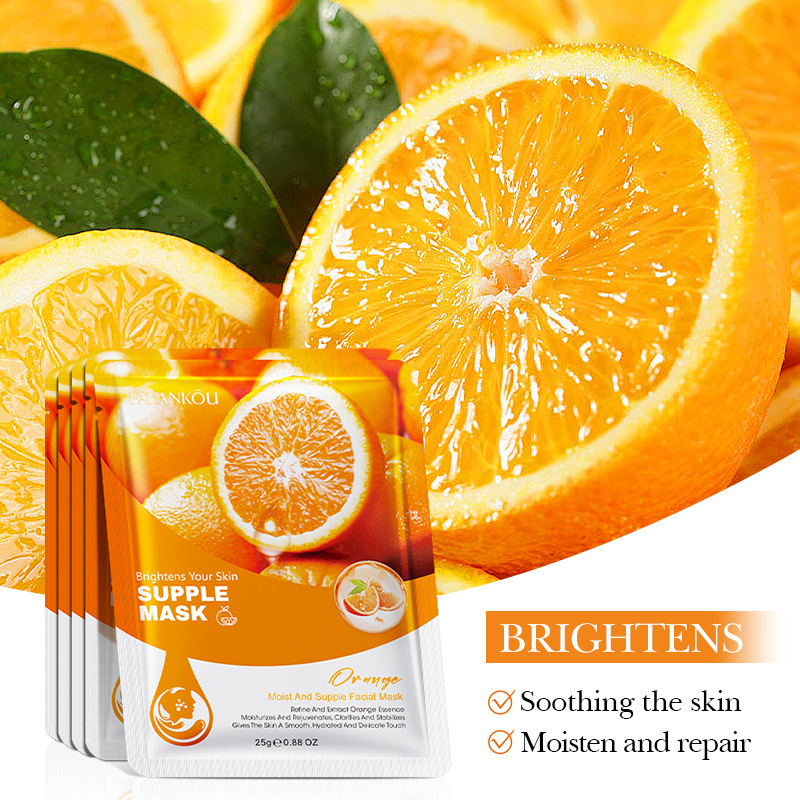 FAYANKOU Fresh Orange Moisturizing and Hydrating Mask Cross-border export wholesale Application Scenario