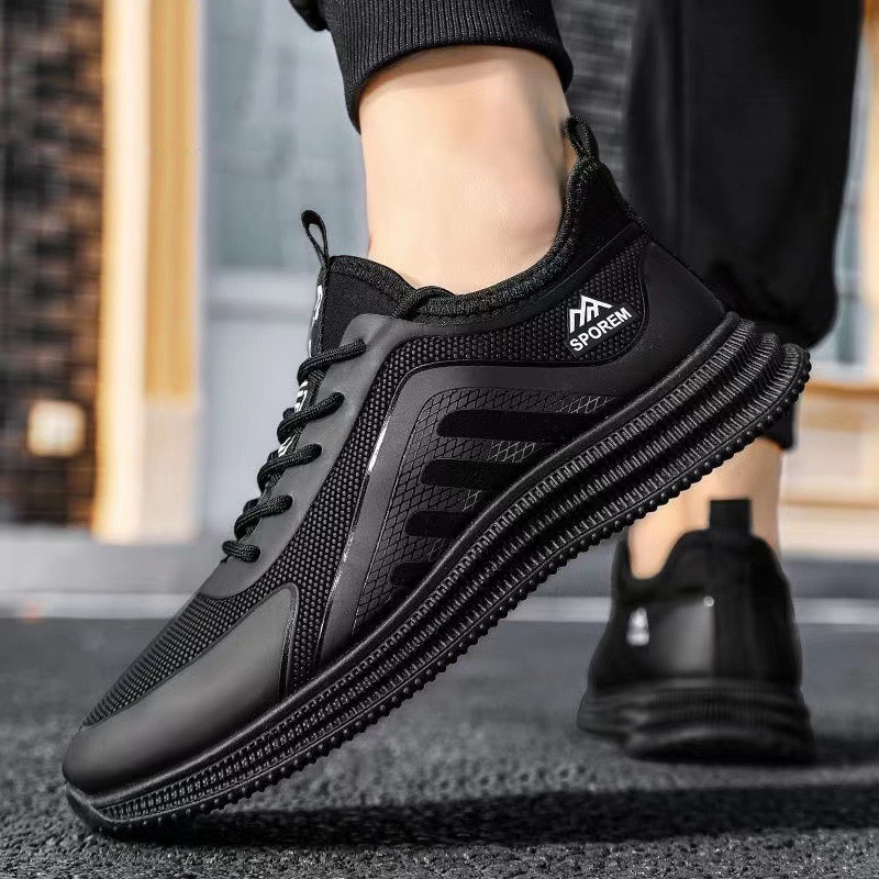 Men's 2024 Spring New Men's white sneakers, trendy Forrest Gump shoes, lightweight and breathable running shoes for men wholesale Application Scenario