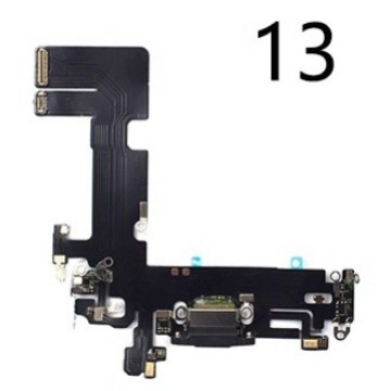 Compatible with iphone 7p, 8p, X, XS, XR tail plug ribbon cables, 11, 12, 13, 14 USB charging cable interfaces details Picture