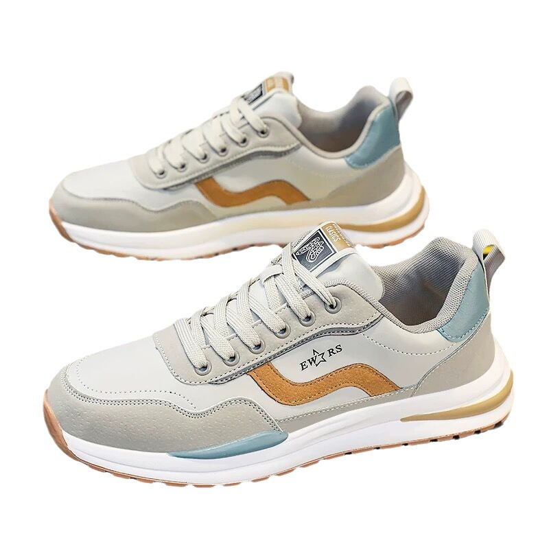 Men's summer 2024 new breathable plate shoes, men's trendy and versatile height-increasing sports and casual running shoes, trendy shoes Item Picture