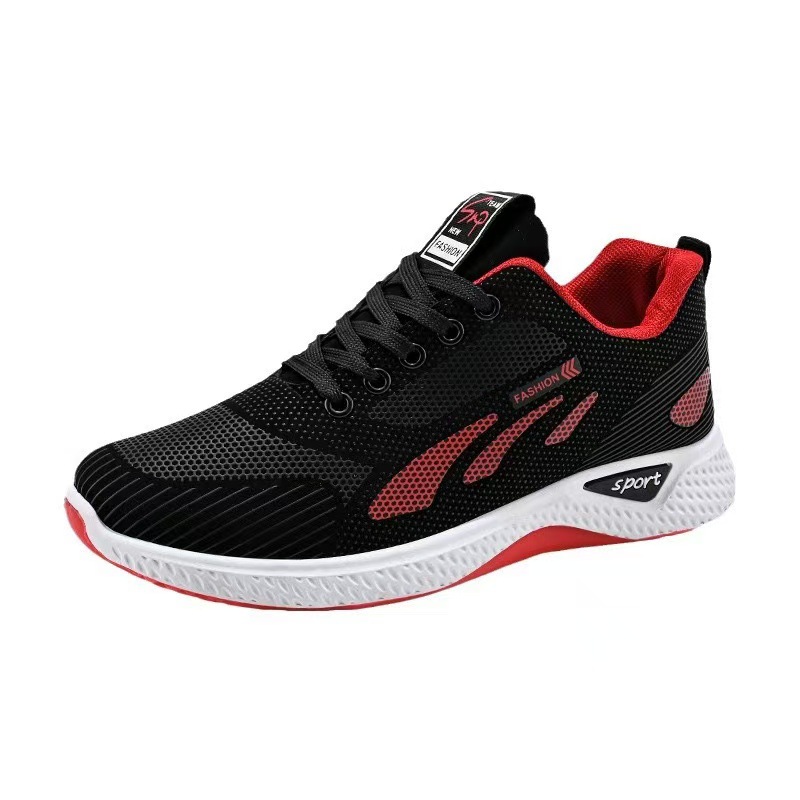 Cross-border distribution of sports shoes, men's shoes, men's running shoes, low-heeled casual shoes, lightweight and comfortable work shoes for men in 2025 Item Picture