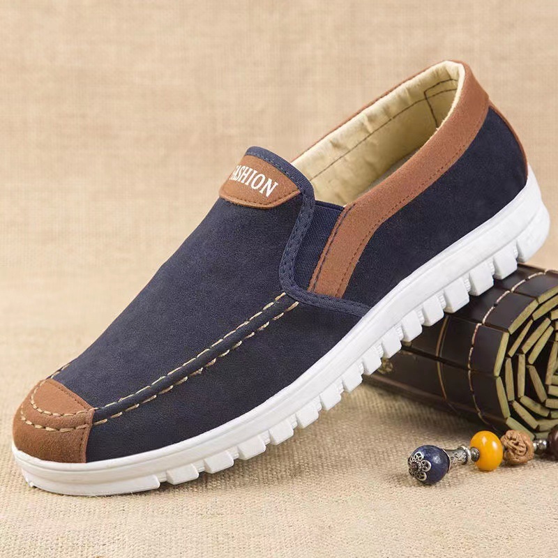 In the spring of 2025, a new style of old Beijing cloth shoes for men, Dad's casual walking shoes, a pair of men's shoes for middle-aged and elderly people full figure