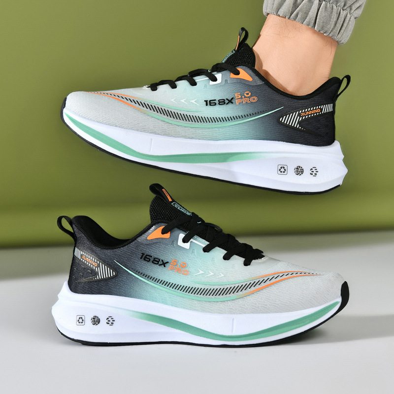 Outdoor fitness test running shoes 2025, men's running shoes Spring/Summer new breathable sports shoes, cross-border wholesale for foreign trade, trendy shoes Application Scenario