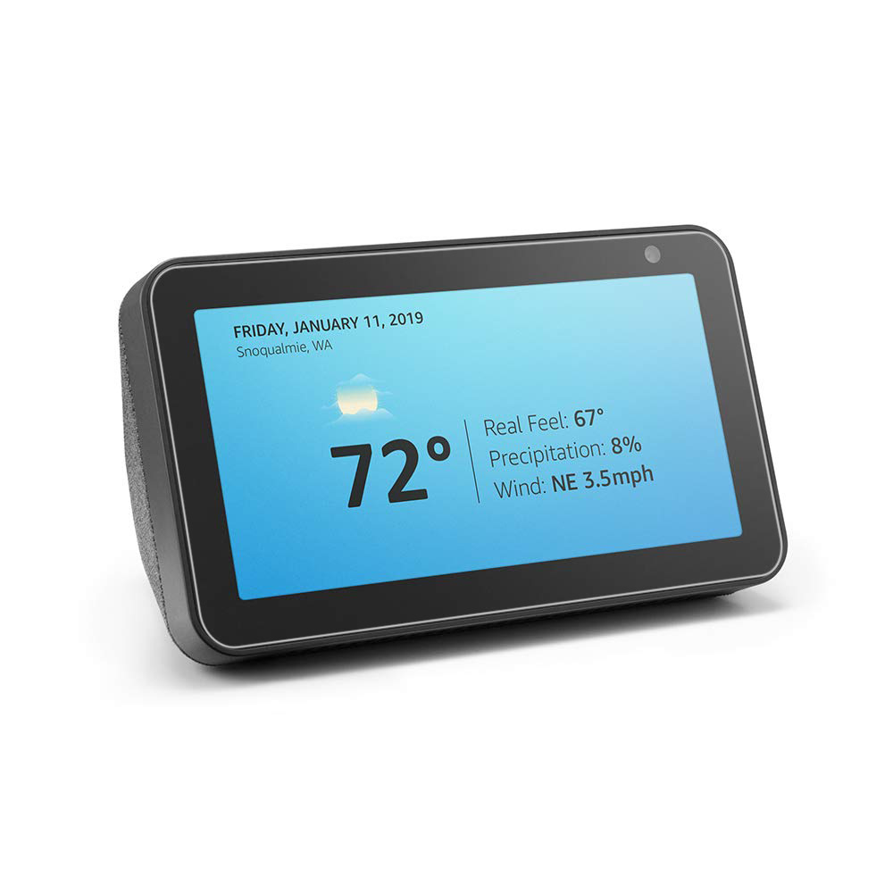 Amazon Echo Show5 audio tempered film Echo Show5 tempered glass Film 5th generation protective film Specification drawing