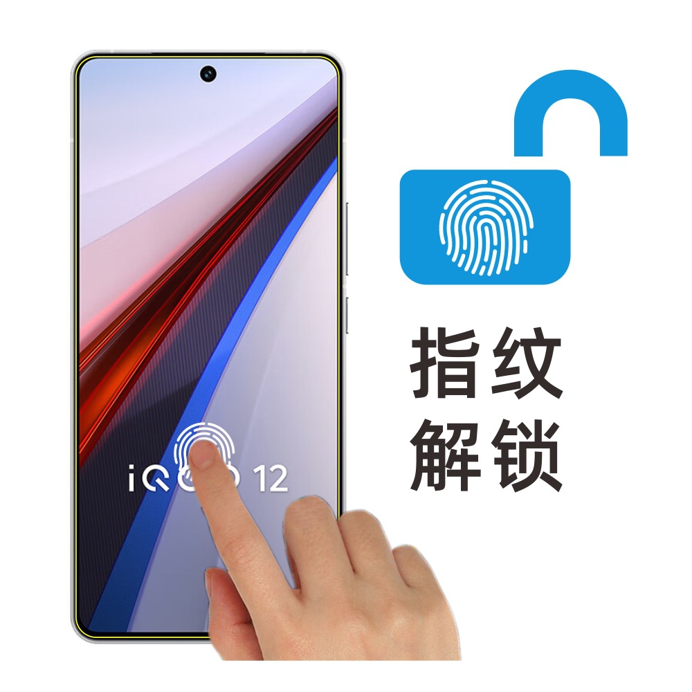 Aitetie is suitable for iQOO12 tempered film and vivoX100s electroplated anti-fingerprint glass hole-free phone film Application Scenario