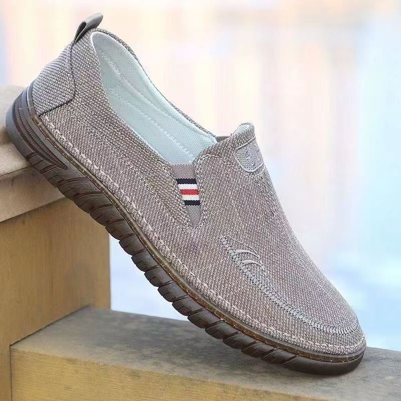 Wholesale old Beijing cloth shoes, men's walking shoes, soft-soled walking shoes, dad shoes, breathable casual men's shoes, dad shoes full figure