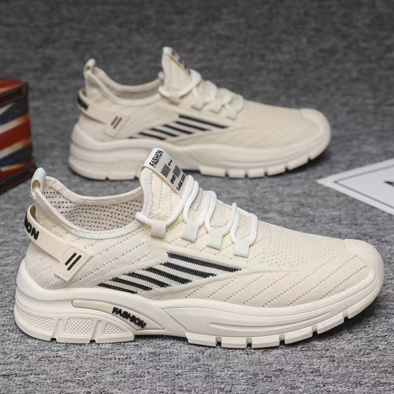 2024 Autumn new men's shoes, breathable sports shoes, casual mesh shoes, trendy sports men's shoes wholesale from the manufacturer details Picture