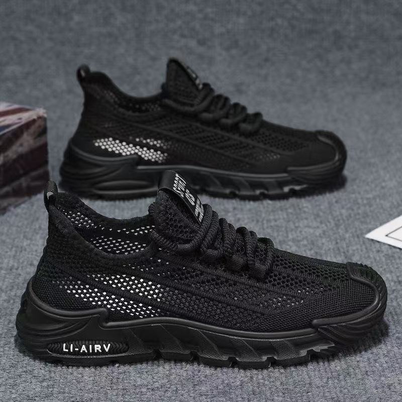 2025 Coconut Shoes Men's Summer New Breathable perforated Mesh Shoes Men's trendy and versatile sports shoes Casual Dad Specification drawing