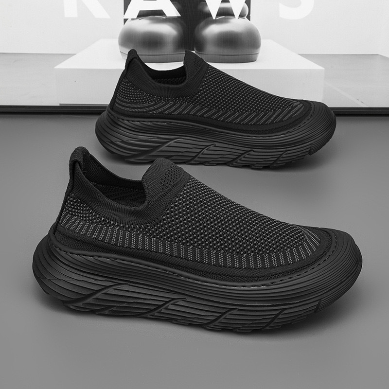 Coconut shoes, men's summer breathable mesh shoes, trendy and versatile men's shoes, high-fly woven sports shoes, casual dad shoes Specification drawing