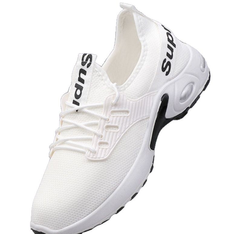 2022 Men's shoes Spring and Autumn Casual Shoes Men's trendy and versatile sports shoes Men's shoes Flying Woven breathable mesh fabric shoes Item Picture