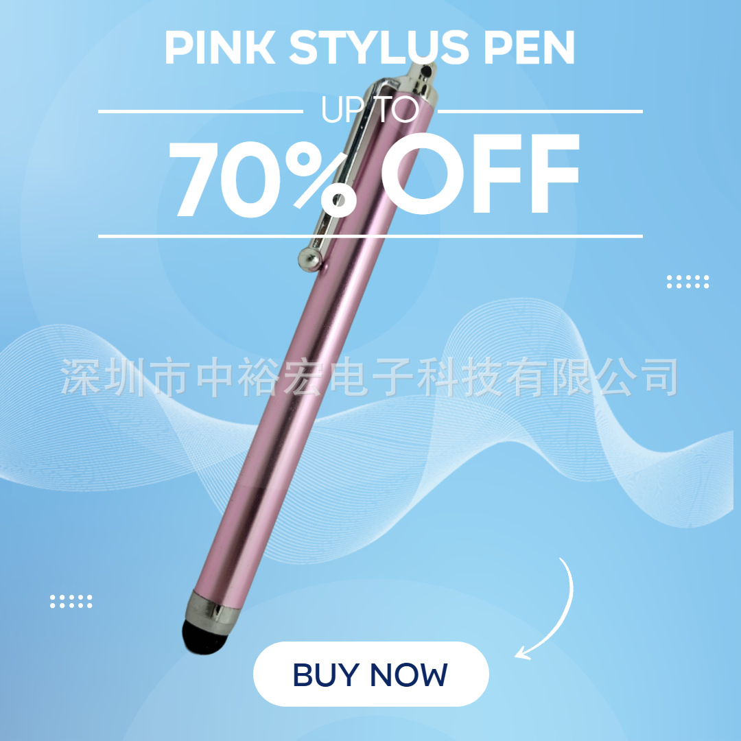 Wholesale 9.0 capacitive pens, universal tablets, mobile phones, styluses, early education pens, tablet drawing pens, and metal touch pens Application Scenario