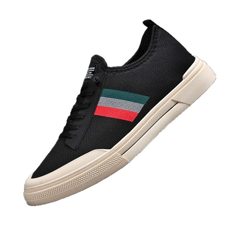2025 Men's shoes, summer mesh shoes, casual board shoes, work trendy shoes, cross-border trade breathable and versatile coconut shoes wholesale Item Picture