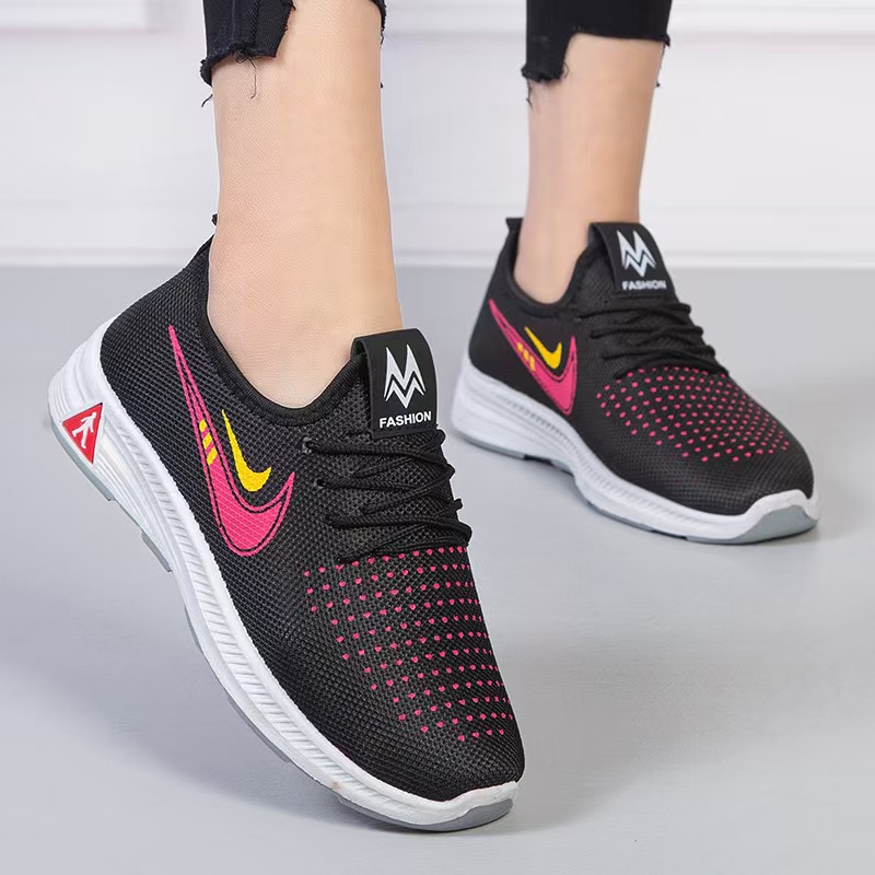 New style running shoes with mesh breathable sports shoes, wholesale of old Beijing cloth shoes, casual walking shoes for middle-aged and elderly people details Picture