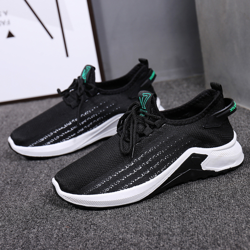 Men's trendy shoes, men's shoes, men's casual breathable sports running shoes wholesale export shoes, men's casual single shoes Specification drawing