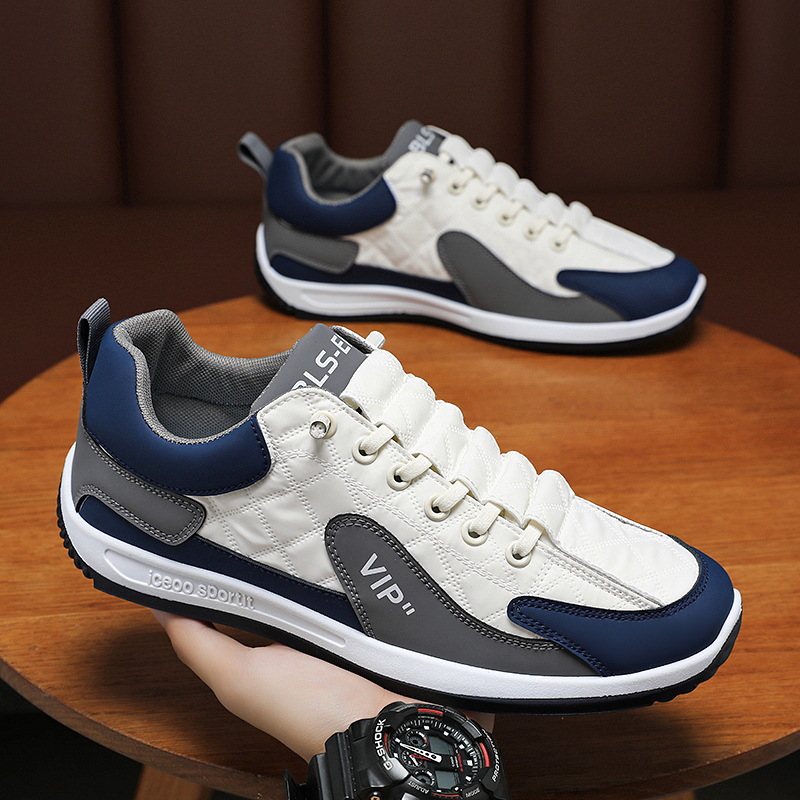 New breathable summer men's shoes, men's Korean-style versatile flat sports shoes, casual shoes, board shoes, dad trendy shoes full figure