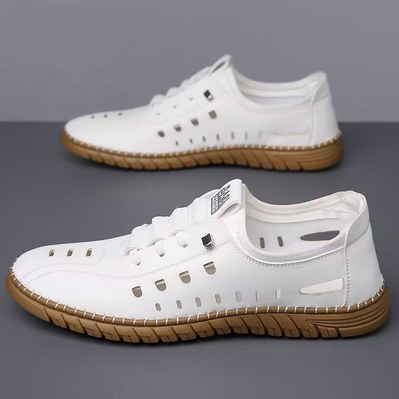 New summer breathable and versatile sports and casual shoes for men, beach sandals, best-selling shoes for foreign trade, men's work shoes for men details Picture