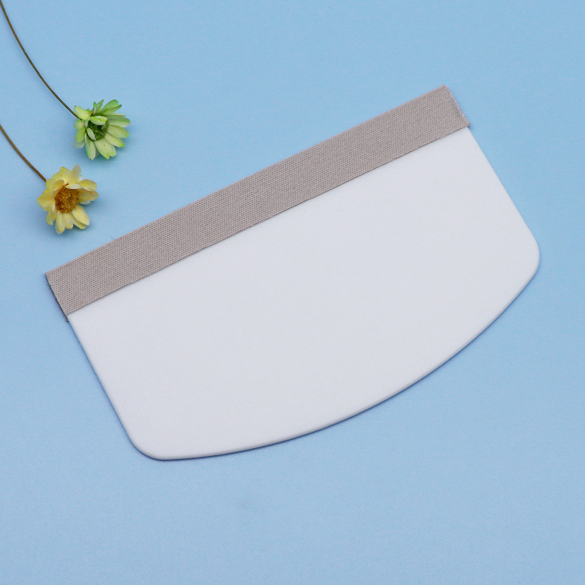 Hard plastic 5*9cm film application scraper, fabric cover scraper, car film anti-scratch fabric cover scraper, flat film large push plate details Picture