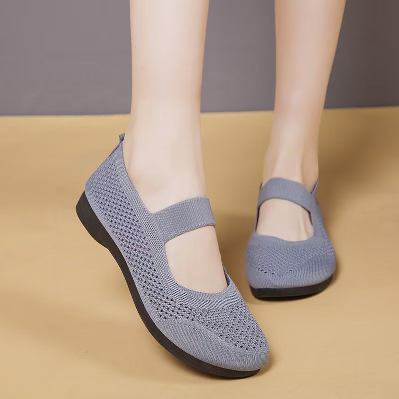 Spring/Summer 2025 new women's shoes, old Beijing style shoes, fisherman shoes, mom shoes, cross-border senior shoes, breathable, foreign trade ethnic style details Picture