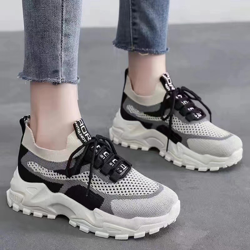 Summer new women's dad shoes, trendy women's shoes, breathable sports shoes, women's wholesale trade shoes details Picture