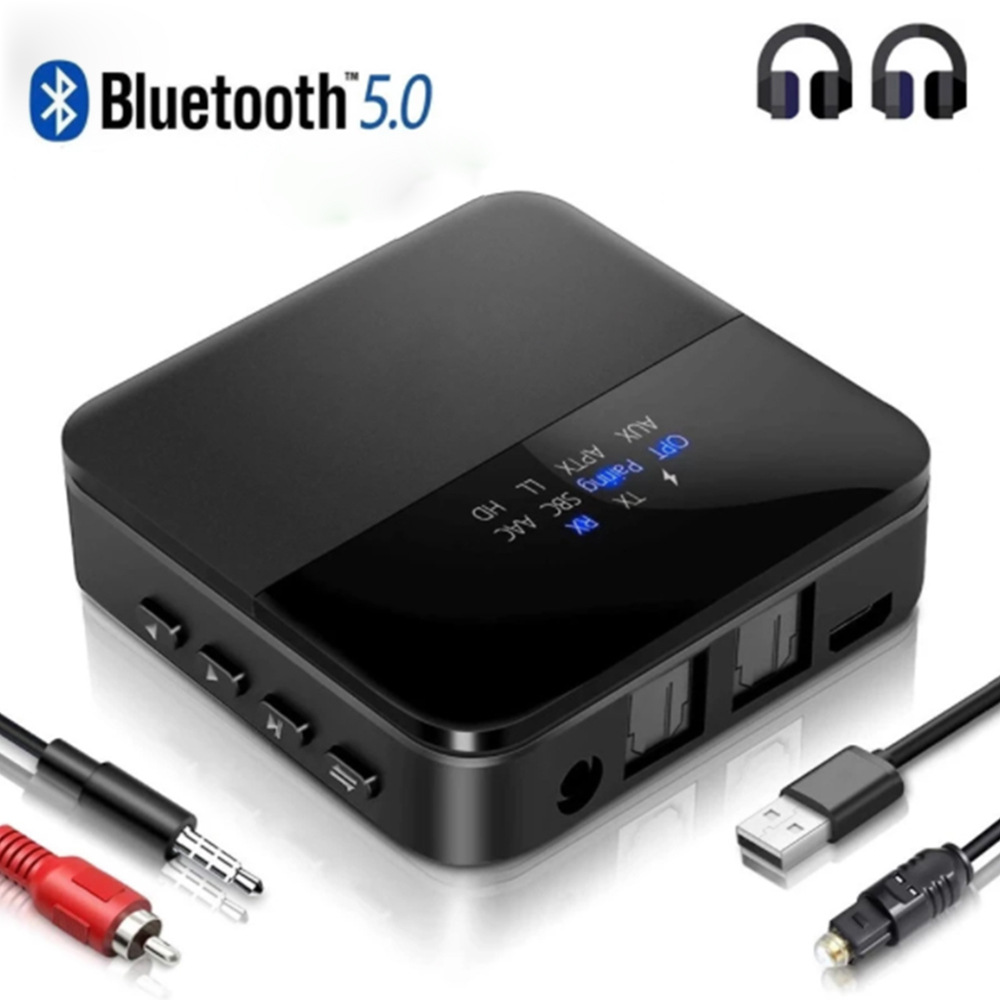 Wireless Bluetooth Adapter 5.0 Audio Receiver Transmitter 5.0 version high-fidelity lossless full figure
