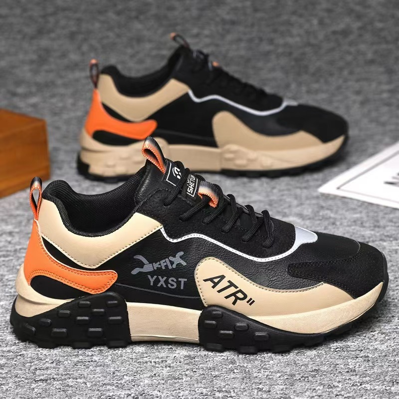 Casual best-selling men's shoes, trendy and versatile running shoes, lightweight, anti-slip, breathable, men's soft soles, durable and comfortable for sports men full figure