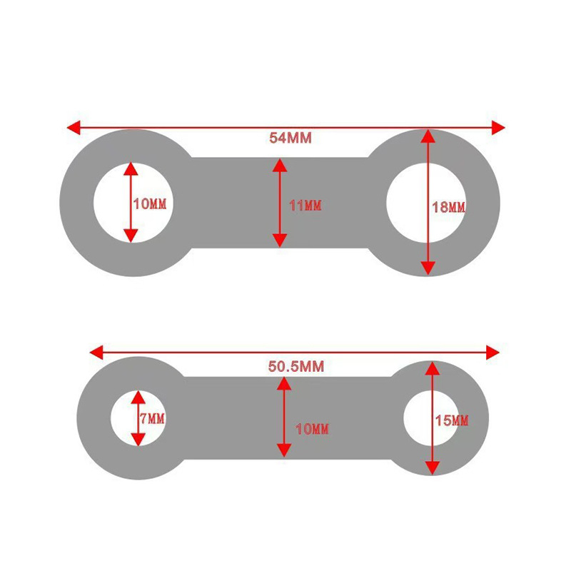 The two-hole leather buckle with wear-resistant imitation leather can be printed with patterns and logos. It is a black pu rope buckle and leather label for mobile phone lanyard accessories details Picture