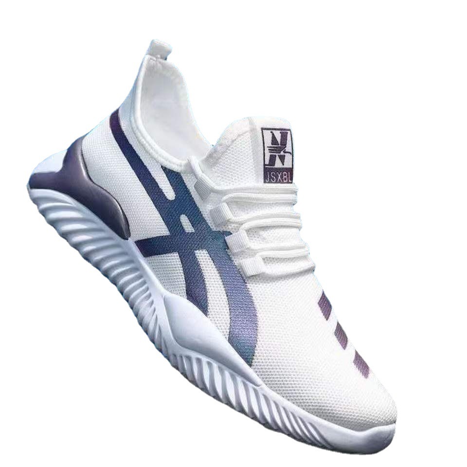 One-piece consignment special offer men's shoes, 2025 new spring casual sports shoes, popular men's running shoes, white sneakers Item Picture