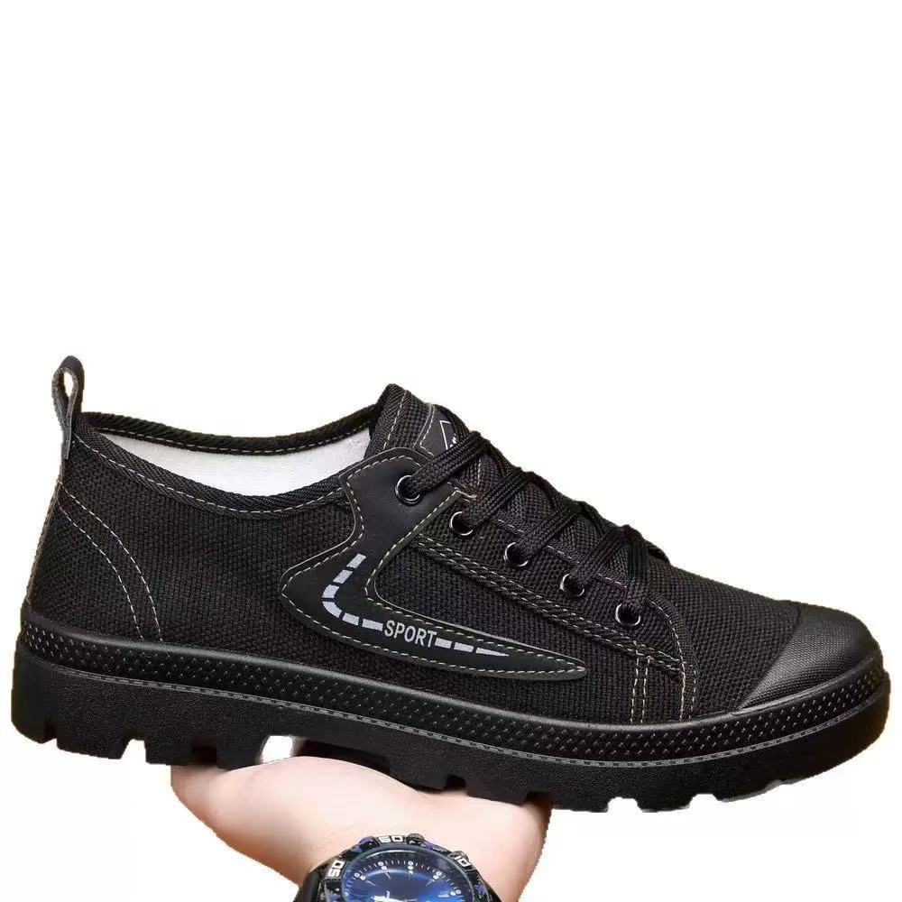 Labor protection shoes, men's work shoes, breathable and dirt-resistant men's shoes, waterproof casual and trendy men's shoes, best-selling casual shoes for men in foreign trade Item Picture