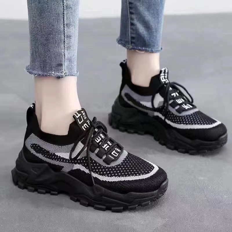 New Spring 2025 shoes: Women's breathable casual shoes, student fashion dad shoes, wholesale sports shoes from the manufacturer Application Scenario