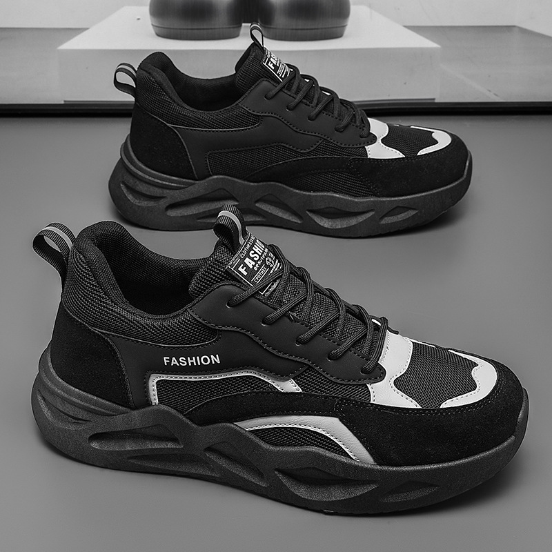 Spring Men's shoes 2025 New breathable safety shoes for men, trendy and versatile thick-soled anti-slip sports and casual dad shoes Application Scenario