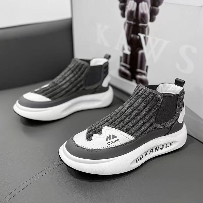 Men's 2024 Spring new Men's shoes, one-piece men's sports shoes, trendy casual shoes, men's one-piece consignment full figure