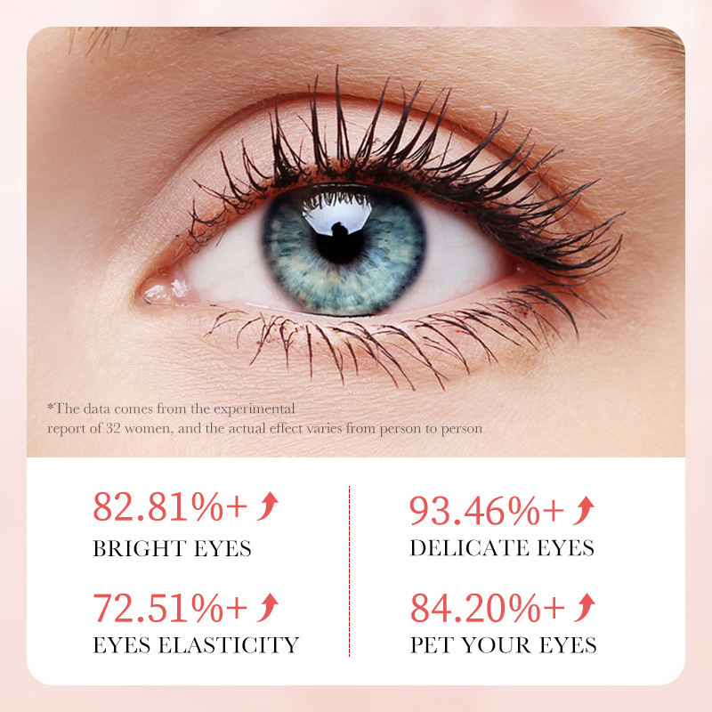 BIOAOUA Rose Hyaluronic Acid Moisturizing Eye Cream for Hydrating, repairing and improving dryness. Cross-border export wholesale Specification drawing