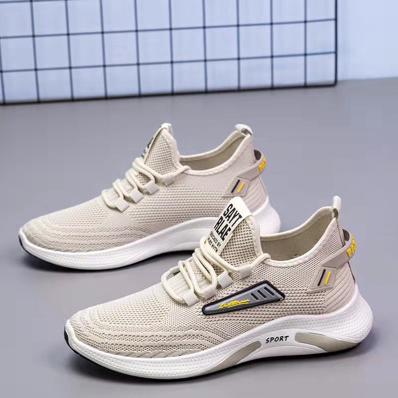 Men's shoes wholesale 2022 Spring/Summer: Comfortable, breathable, Feizhi men's shoes, fashionable and durable running shoes, casual sports shoes for men details Picture