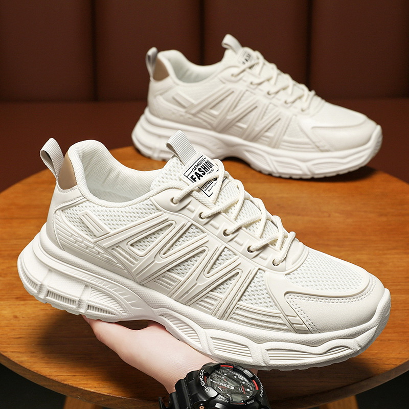New breathable mesh shoes for men in autumn, trendy, versatile, anti-slip and durable sports shoes, casual dad trendy shoes Application Scenario