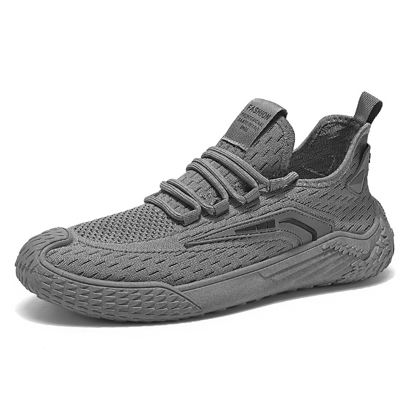 Coconut Shoes Men's summer new breathable flying woven mesh shoes Men's trendy and versatile sports shoes casual running shoes Item Picture