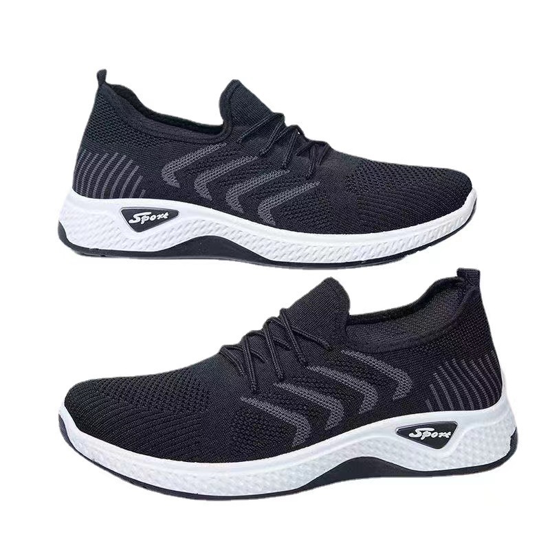 Spring and summer men's old Beijing cloth shoes, soft and comfortable, middle-aged and elderly casual shoes, men's breathable mesh cloth shoes, wholesale street stall shoes Item Picture