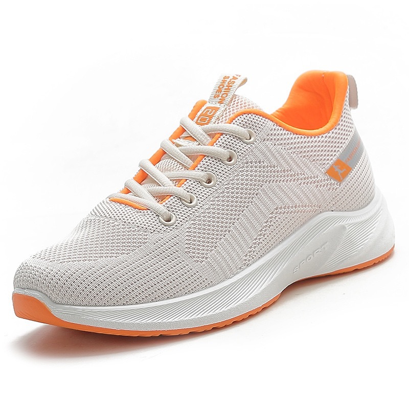 Women's shoes 2025 Spring and autumn new style sports and casual shoes for export, running breathable soft-soled woven shoes wholesale Item Picture