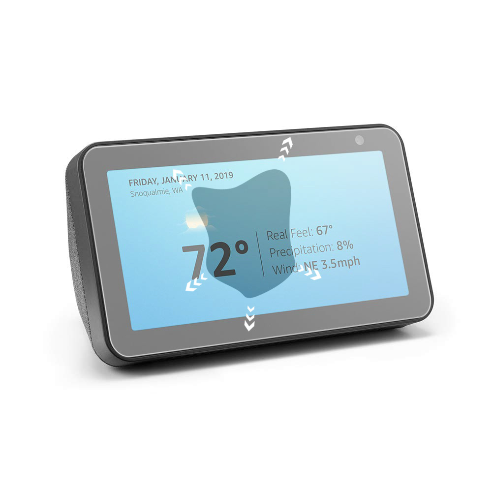 Amazon Echo Show5 audio tempered film Echo Show5 tempered glass Film 5th generation protective film details Picture