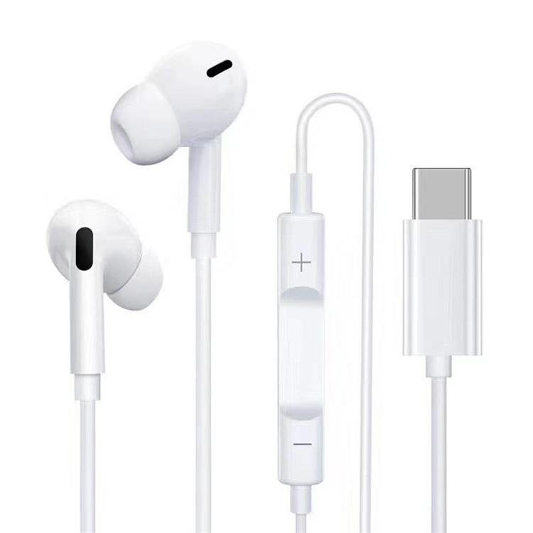 Type-C in-ear headphones and digital audio headphones are suitable for Xiaomi, Huawei, Google, Samsung earbuds and mobile phone headphones thumbnail