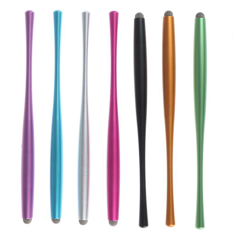 Long Waist capacitive pen, mobile phone and tablet capacitive screen touch pen, conductive fiber cloth tip stylus wholesale details Picture