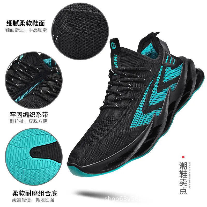 Trend 2025 Autumn New men's running Korean-style trendy and versatile men's casual sports shoes, one-piece consignment full figure