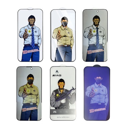 Gorilla Tempered Film is suitable for iPhone 16 anti-peeping phone film, iPhone 15 frosted anti-fingerprint 14 high-definition glass Item Picture