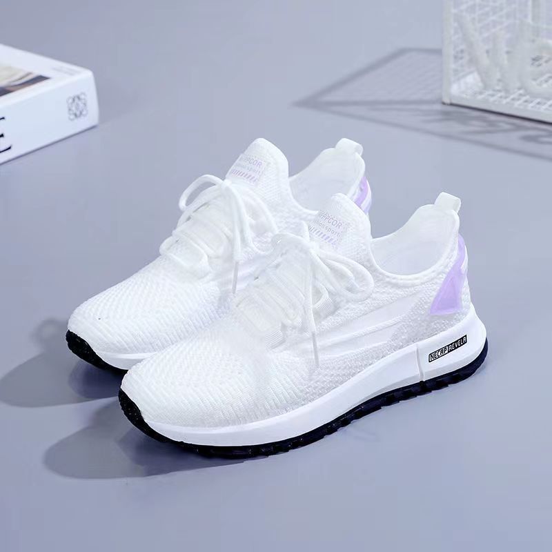 Summer 2023 women's shoes: One-piece consignment of breathable sports shoes, women's net shoes, women's casual running shoes, and white sneakers details Picture