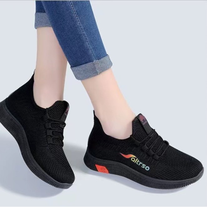 Women's shoes 2023 Spring/Summer New fashion trend Versatile women's shoes, sports shoes, women's casual walking shoes, one-piece consignment Specification drawing